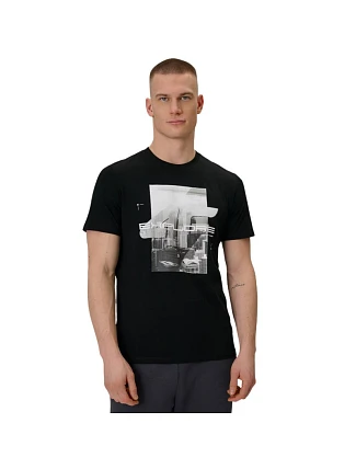 Pánske tričko 4F M2660 deep black 4FWSS26TTSHM2660 20S pánske