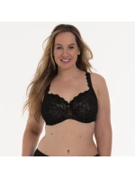 Bobette podprsenka s kosticami Full Cup 5289 čierna - RosaFaia
