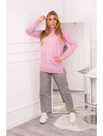 Stojanový sveter fialový