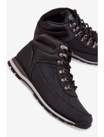 Pánske trekové topánky so zateplením Lee Cooper LCJ-25-03-3844M Black Pánske trekové topánky so zateplením Lee Cooper LCJ-25-03-3844M Black