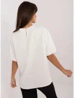 Blúzka LK BZ 509621 3.54 bielo-čierna