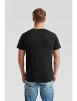 Fruit of the Loom Valueweight V-Neck T Tričko s výstrihom do V 16.1066 čierne