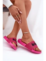 Klapki Damskie Lee Cooper LCW-25-07-3521L Fuksja