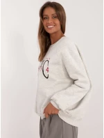 Mikina EM BL 857.88 svetlo šedá