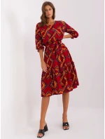 LK SK 507496 šaty.27P gaštanová