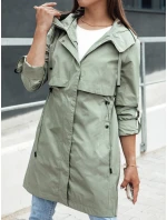 Dámska prechodná bunda SANXAY zelená FashionStreet TY4381 Dámska prechodná bunda SANXAY zelená FashionStreet TY4381
