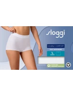 Dámske krátke nohavice Double Comfort T - WHITE - biela 0003 - SLOGGI Dámske krátke nohavice Double Comfort T - WHITE - biela 0003 - SLOGGI