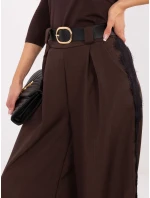 Nohavice MI SP 62440.56 tmavohnedé Nohavice MI SP 62440.56 tmavohnedé