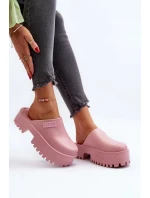 Dámske ponožky / papuče NN274020 model 194119 Light pink - Big Star Dámske ponožky / papuče NN274020 model 194119 Light pink - Big Star