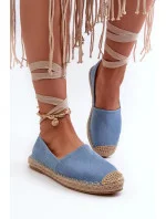 Espadrilky B-727 modré - Krok vo veľkom štýle