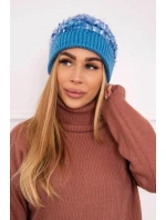Bublinková čiapočka K219 modrá
