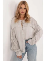 Košeľa s dlhým rukávom model 202300 Och Bella Košeľa s dlhým rukávom model 202300 Och Bella