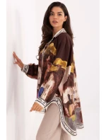 Košeľa s dlhým rukávom model 218396 Rue Paris