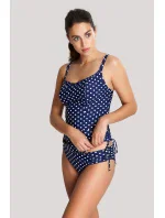 Plavky Anya Spot Balconnet Tankini Navy/ivory SW1011 - Panache Plavky Anya Spot Balconnet Tankini Navy/ivory SW1011 - Panache