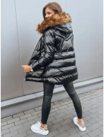 Dámska bunda GISEL black FashionStreet TY3092 Dámska bunda GISEL black FashionStreet TY3092