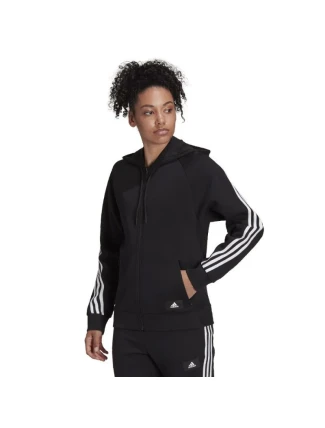 Adidas FI 3 Stripes celoplošná mikina W H57287 Adidas FI 3 Stripes celoplošná mikina W H57287