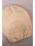 Dámska čiapka Ramona K383 svetlo béžová