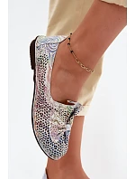 Kožené balerínky Amethyst s mašľou Artiker 58C3481 Multicolor