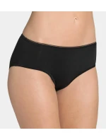 Dámske nohavičky Feel Sensational Midi - BLACK - čierne 0004 - SLOGGI