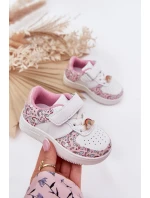 Dziecięce Sneakersy Buty Sportowe Jednorożce Różowe Thalia
