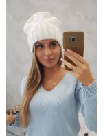 Dámska čiapka Liliana K375 biela