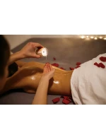 Masážna sviečka Užite si to! Čierne ríbezle a kivi - Magnetifico