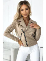 481-1 Semišové tričko s dlhými rukávmi a zipsami - BEACH 481-1 Semišové tričko s dlhými rukávmi a zipsami - BEACH