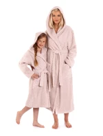 Detský župan Athena s kapucňou 9116 orech - Vestis