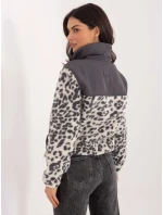 Mikina D20010M02791A2 graphite