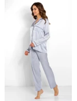 Pyžamo Classic Look Silver - Momenti Per Me