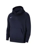Juniorská mikina s kapucňou CW6896-451 Tmavo modrá - Nike