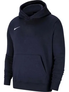 Juniorská mikina s kapucňou CW6896-451 Tmavo modrá - Nike