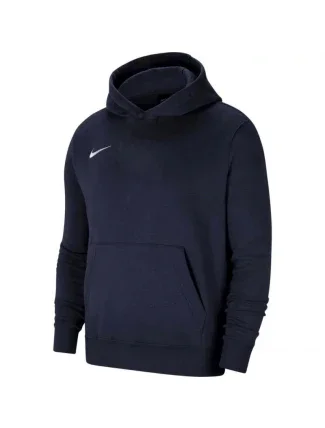 Juniorská mikina s kapucňou CW6896-451 Tmavo modrá - Nike