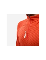 Pánska mikina MILLET Parmelan Light Fleece, veľkosť M, červená Pánska mikina MILLET Parmelan Light Fleece, veľkosť M, červená