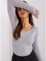 PM SW PM1088 Sveter.25 svetlo šedá