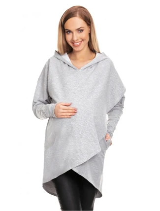 Tehotenská mikina model 131941 PeeKaBoo