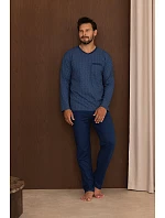 Pyžamo Regina 6012 s dlhými rukávmi, veľkosti M–2XL, Z26 Pyžamo Regina 6012 s dlhými rukávmi, veľkosti M–2XL, Z26