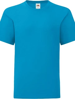 Fruit of the Loom Kids Iconic 150 T Detské tričko 16.1023 azúrovomodré