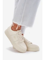 Sneakersy Damskie Big Star RR274A243 HI-POLY SYSTEM Beżowe