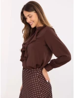 MI košeľa KS 3257.47 hnedá