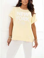 Blúzka RV BZ A1262.00 svetložltá Blúzka RV BZ A1262.00 svetložltá