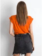 Tričko RV TS 4833.93P tmavo oranžové