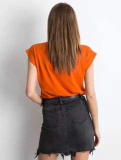 Tričko RV TS 4833.93P tmavo oranžové