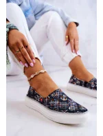 Dámské módní Slip-On s paměťovou pěnou Big Star - černé Dámské módní Slip-On s paměťovou pěnou Big Star - černé