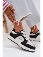 Dámske tenisky Big Star HI-POLY SYSTEM - bielo-čierne