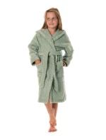 detský župan Athena s kapucňou 9116 Baby Olive detský župan Athena s kapucňou 9116 Baby Olive