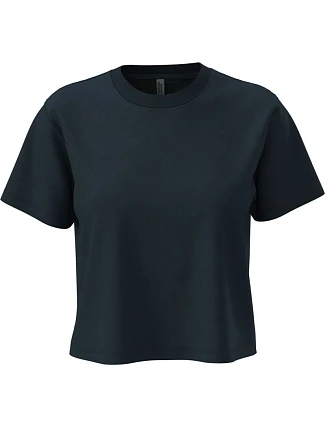 Next Level Apparel N 7610 Ťažký dámsky crop top 08.7610 tmavomodrá Next Level Apparel N 7610 Ťažký dámsky crop top 08.7610 tmavomodrá