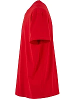 Build your Brand BY 102 Oversize tričko z hrubej bavlny 56.0102 city red