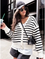 Dámsky sveter BREEZY ecru FashionStreet MY1987