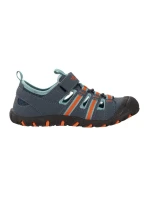 Trollkids Kids Sandefjord Sandal XT dark navy/dusky turquoise/glow orange (668-110) detské športové sandále pre chlapcov/dievčatá